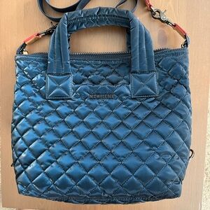 MZ Wallace Small Sutton Deluxe Midnight Liquid